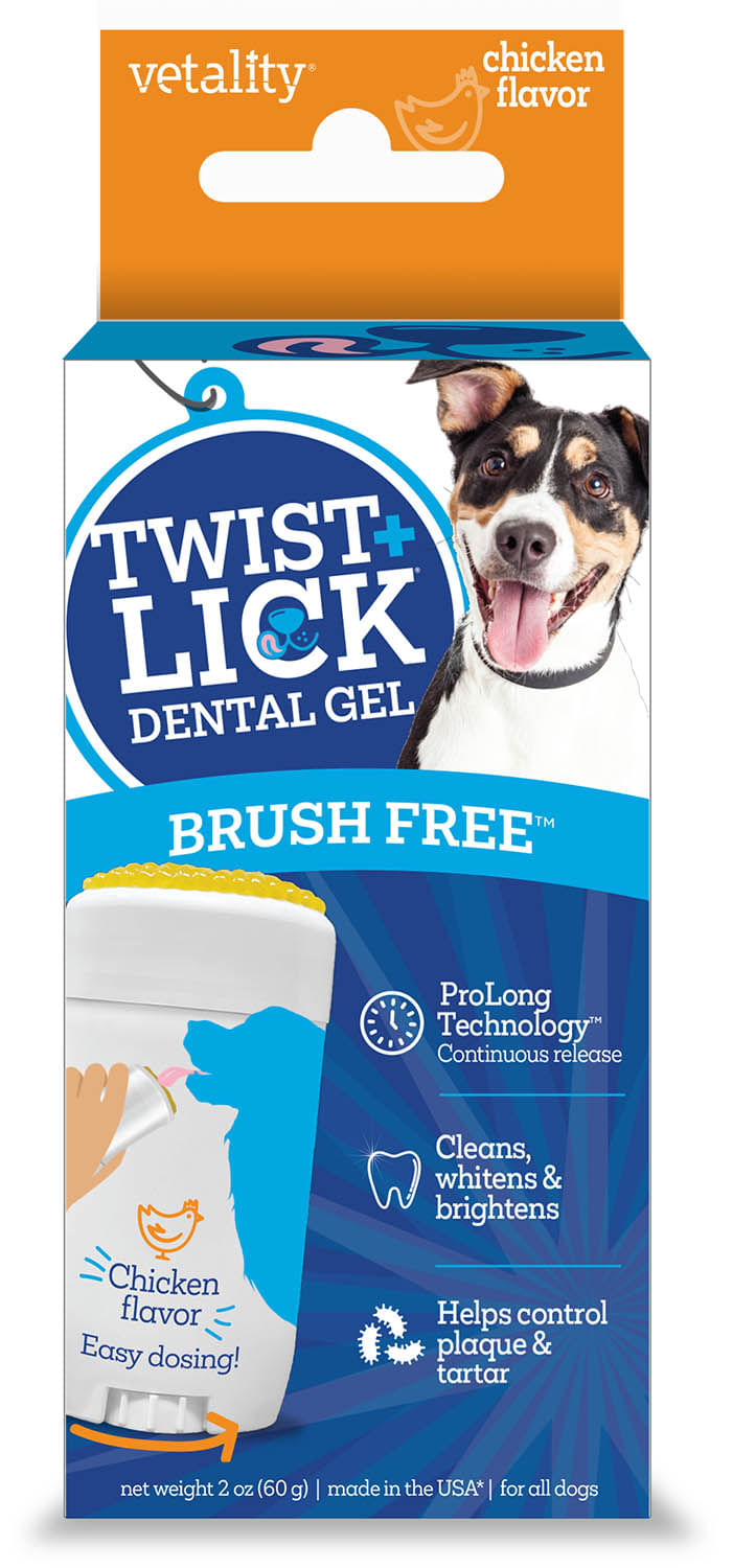 Vetality Twist & Lick Oral Gel for Dogs, Chicken Jeffers