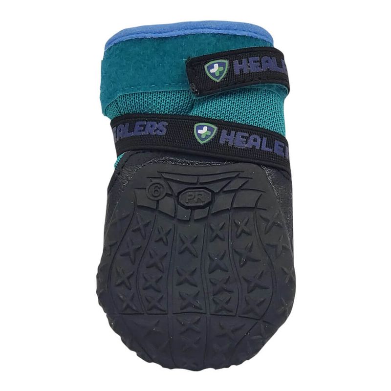 Healers-Urban-Walker-Dog-Boots-Pair-Teal-XSmall