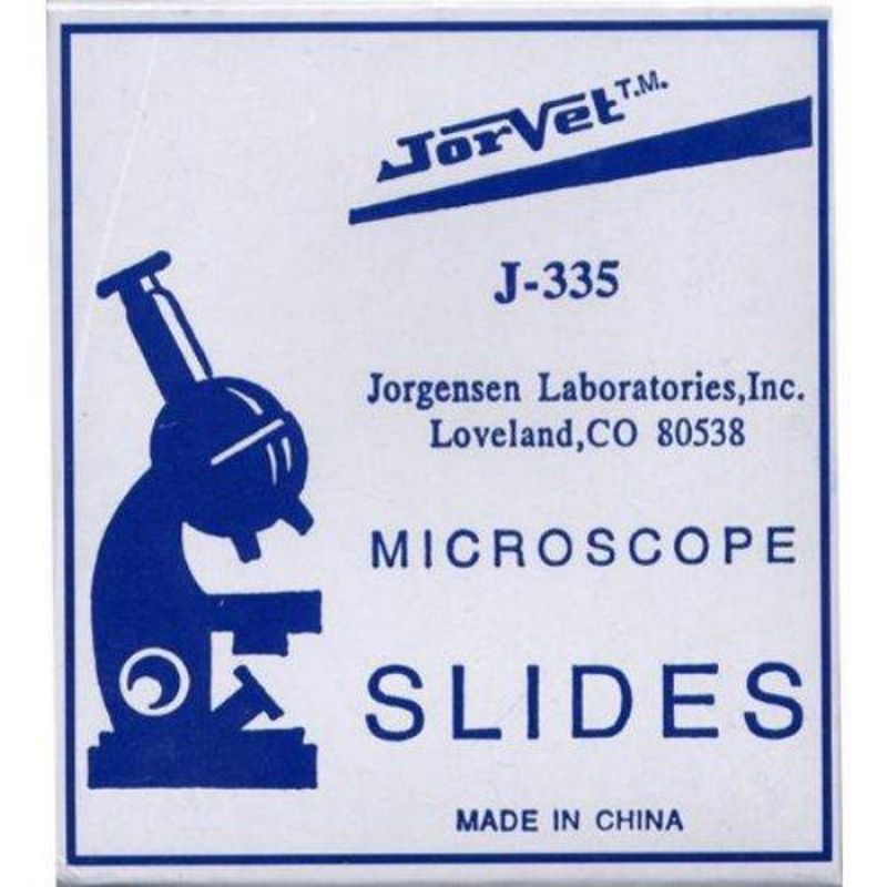 Jor-Vet-Microscope-Slides--Clear--Box-of-72