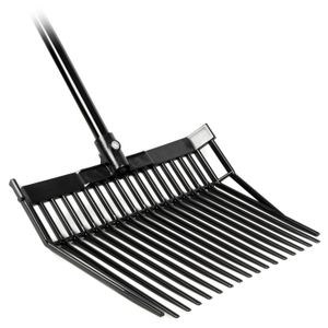 Jeffers Manure & Bedding Fork (18 tines) w/ 48" Handle