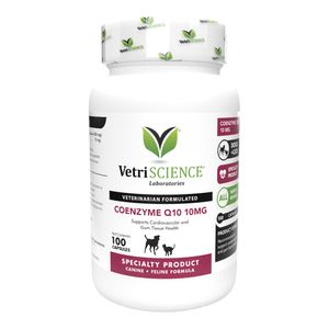 VetriScience Coenzyme Q10 10 mg  100 Capsules