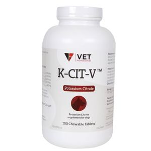 K-CIT-V Potassium Citrate  100 Chewable Tablets