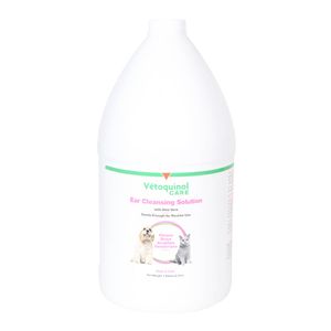 Vetoquinol Care Ear Cleansing Solution with Aloe  1 Gallon