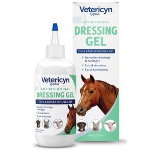 Vetericyn Plus Antimicrobial Dressing Gel, 8 oz