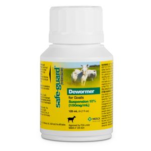 Safe-Guard Goat Dewormer (10% Suspension), 125 mL