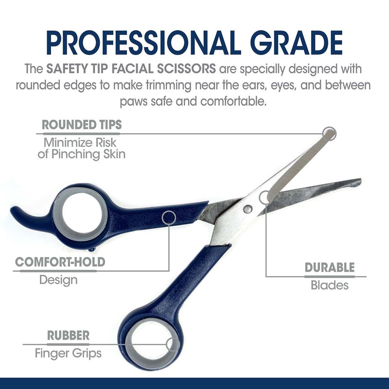 Magic-Coat-Professional-Series-Safety-Tip-Facial-Dog-Trimming-Scissors