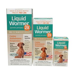 Durvet Liquid Wormer 2X for Dogs