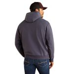 Ariat-Mens-Southwest-Longhorn-Hoodie-Odyssey-Grey-XL-Tall