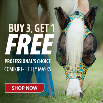 Buy 3 Professional's Choice Fly Masks and Get 1 Free. 