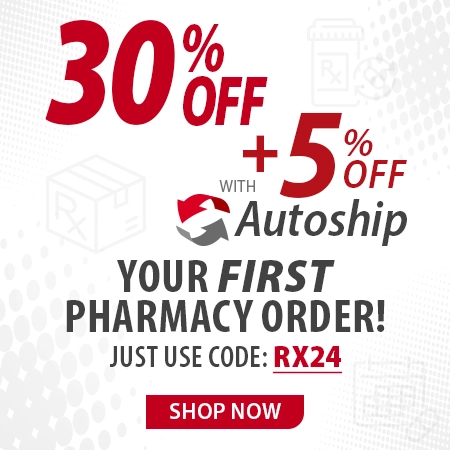 30% off Your 1st Rx order. Use code RX24